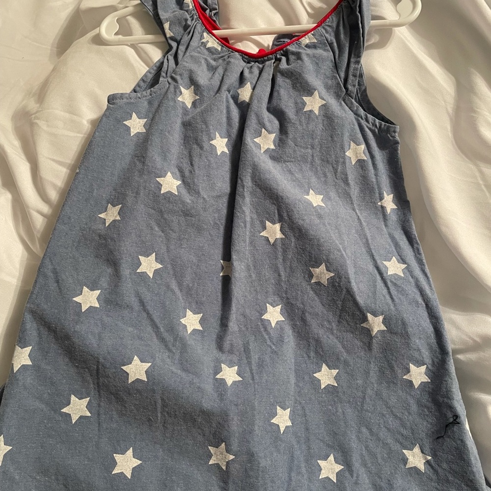 Star toddler dress